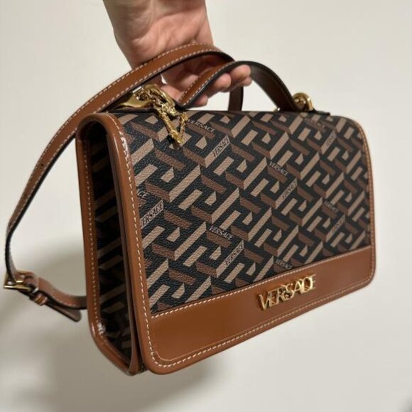 Versace La Greca Signature shoulder bag - Picture 4 of 5